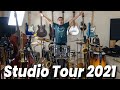 insaneintherainmusic Studio Tour 2021