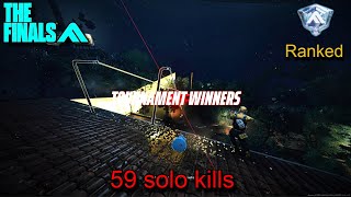 THE FINALS  - 130 total kills 59 solo kills!!! - Highlights (Ranked)