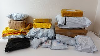 ОТКРЫЛ КУЧУ ПОСЫЛОК С AliExpress! ОЧЕНЬ МНОГО ПОСЫЛОК!