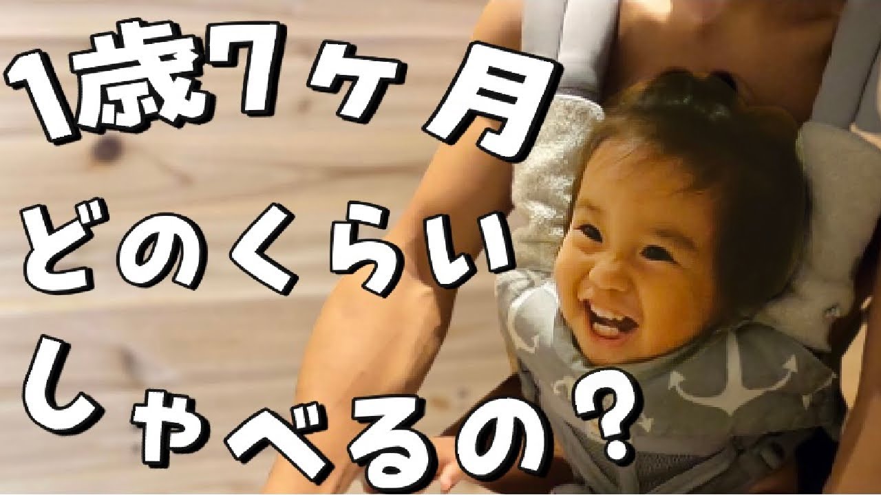 生後1歳7ヶ月 発語の様子1歳児男の子はどのくらい言葉を話すのかパパとお皿洗い中を観察 Youtube