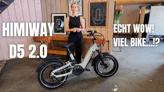 HIMIWAY D5 2.0 - neues Design, super Komfort, nie wieder absteigen....!?