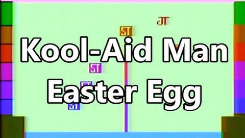 Kool Aid Man Atari 2600 Easter Egg - The No Swear Gamer