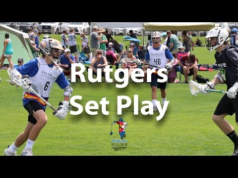 Rutgers Set Play | Lacrosse | POWLAX