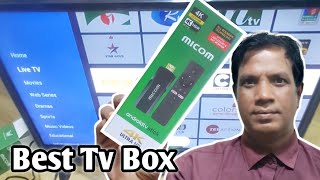 MICOM 4K ULTRA HD TV BOX || Best Android Tv Box @DroneVidedv