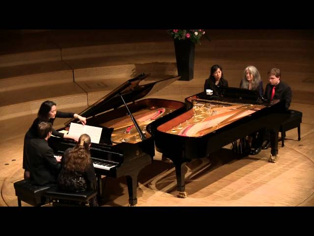 Smetana - Rondo à 8 mains : I. & F.Laffitte, D.Morel, D.Nemish