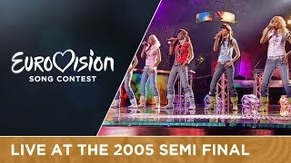 Suntribe - Let's Get Loud (Estonia) Live - Eurovision Song Contest 2005 Resimi