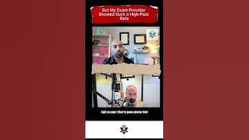 But My CFP Exam Provider Shows a High Pass Rate!