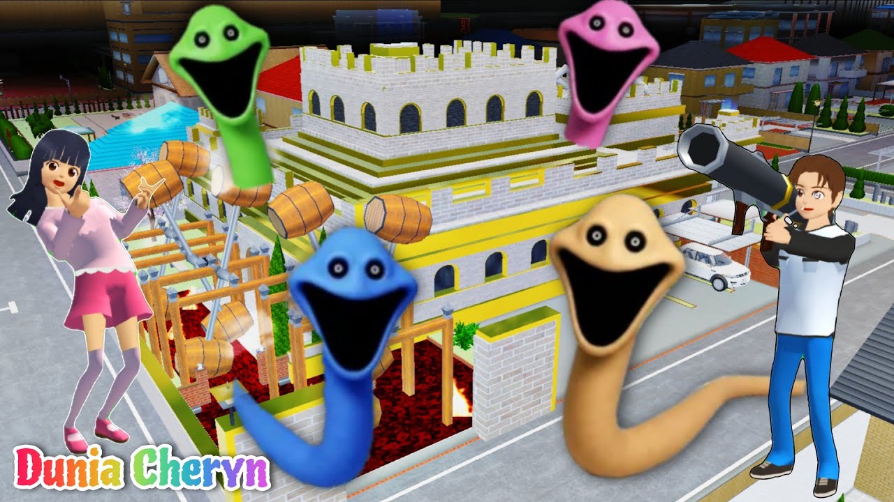 Yuta Mio Buat BENTENG RAKSASA LAPIS EMAS Paling Aman Dari ANOMALI PASUKAN CACING BESAR MENYERAMKAN 😱