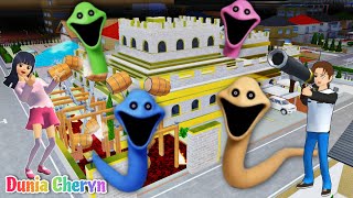 Yuta Mio Buat BENTENG RAKSASA LAPIS EMAS Paling Aman Dari ANOMALI PASUKAN CACING BESAR MENYERAMKAN 😱