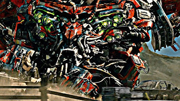 TRANSFORMERS REVENGE OF THE FALLEN | Devastator transformation scene | full HD4K