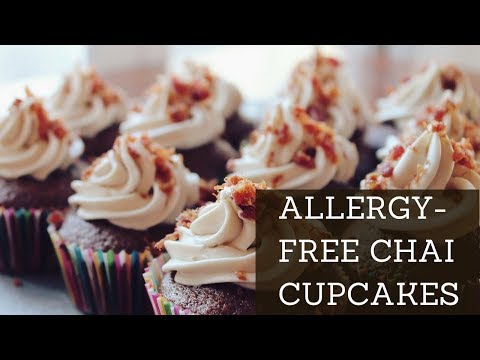 Allergy Free Chai Cupcakes