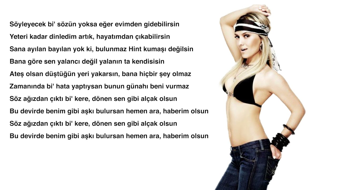 Demet Akalın - Alçak (Lyrics Karaoke)
