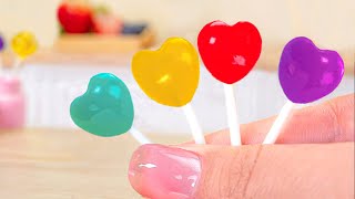 Tasty Lollipop 🍡 Miniature Fruits Lollipop Candy Making | 1000+ Miniature Ideas By Mini Cakes