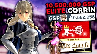 This is what a 10,500,000 GSP Corrin looks like in Elite Smash