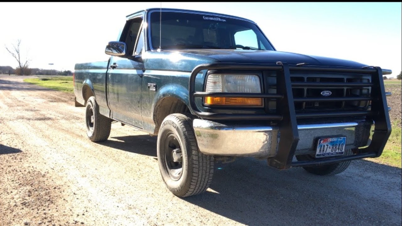 How To: Install a leveling kit on a 95 Ford F-150 - YouTube