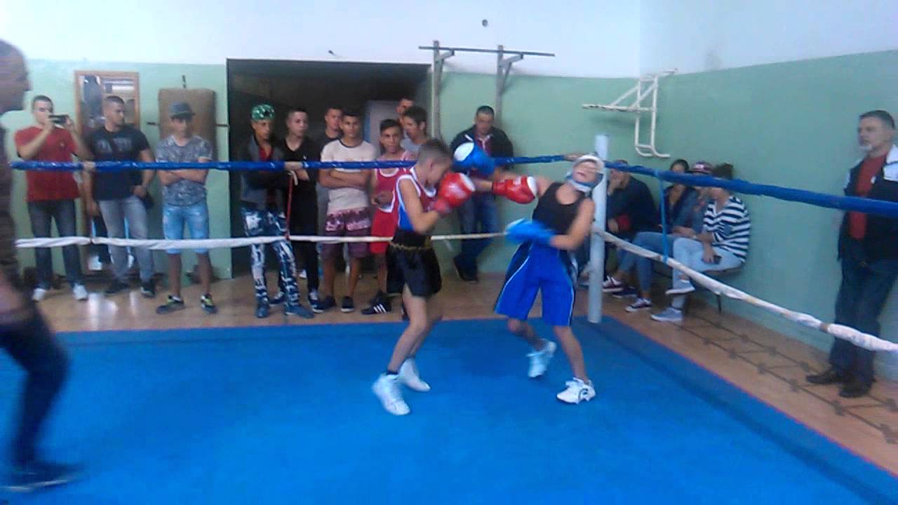 Ognjen Mitrovic-Box mec Nis,crvene rukavice