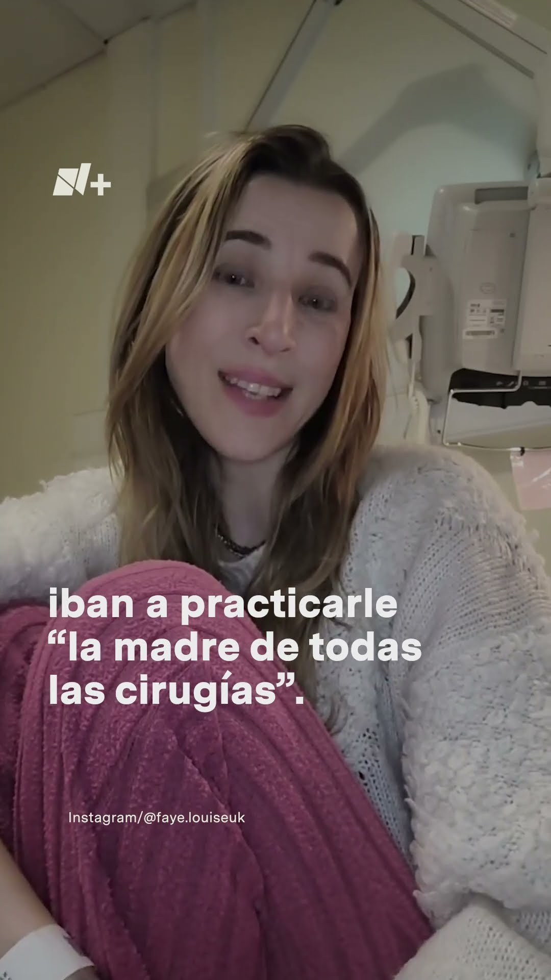 Exmodelo sobrevive a la extracción de 8 órganos dañados por el cáncer - N+ #Shorts