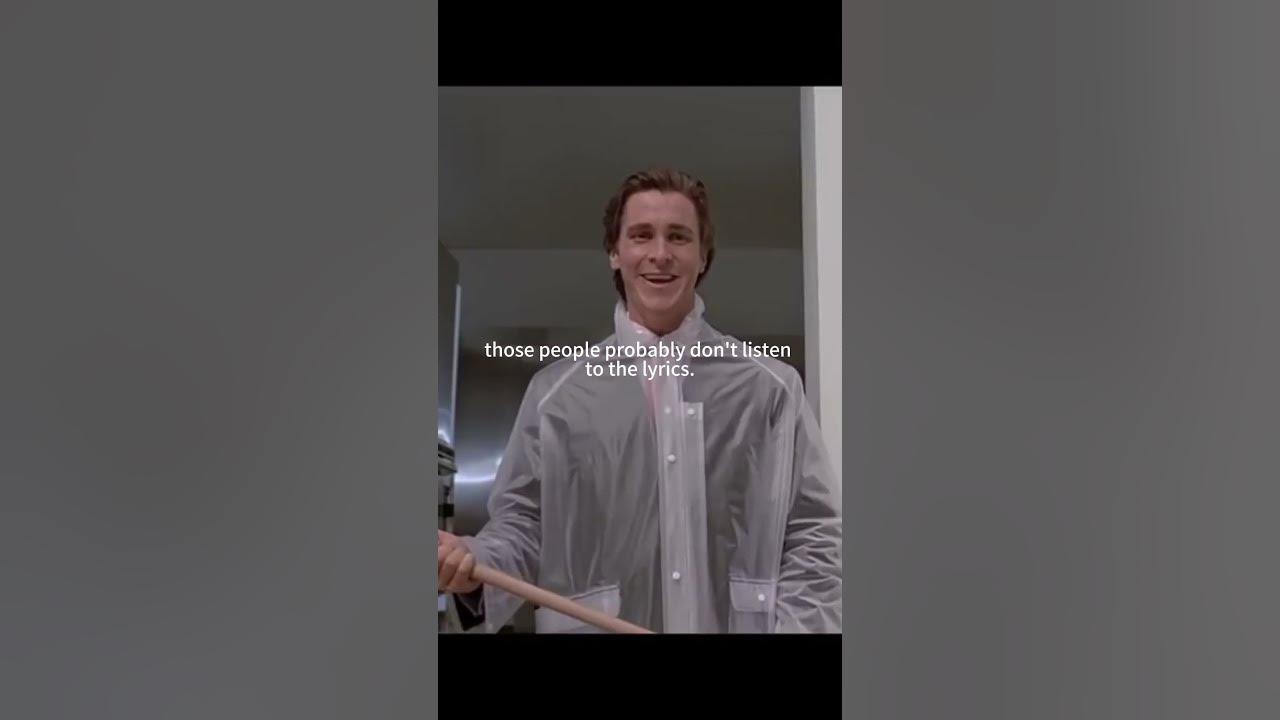 American Psycho：Hey, Paul! Hip to be Square！