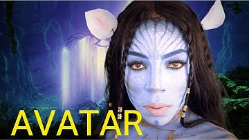 Avatar Makeup Tutorial Transformation