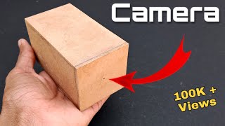 How To Make A Pinhole Camera At Home Very easily | Best School Project | Camera | By-CreativeShivaji