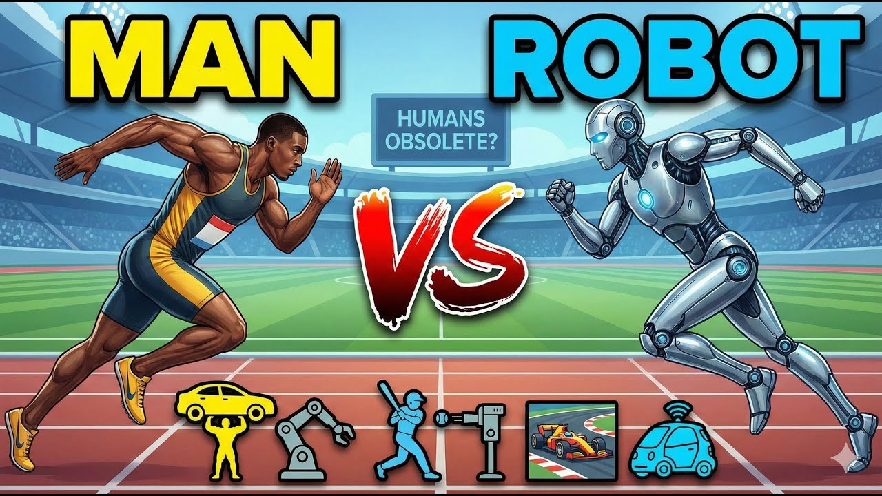 Man vs. Machine: 7 Challenges to Decide the Future 🏆 - YouTube