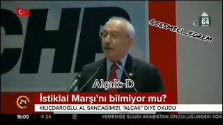 Kiliçdaroğlu İsti̇klal Marşi İsti̇klal Marşini Yanliş Okudu D