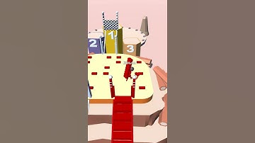 Bridge Race All Levels Gameplay Android,ios Levels 207 #Shorts