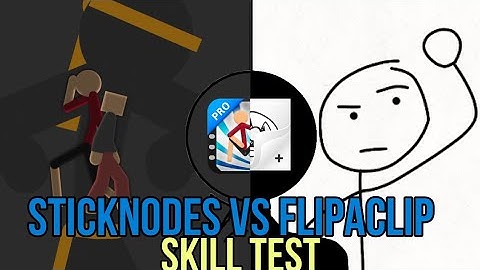 STICKNODES VS FLIPACLIP || Animation skill test #animation #sticknodes #flipaclip