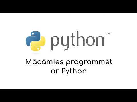 Video: Kā Iemācīties Programmēt Python