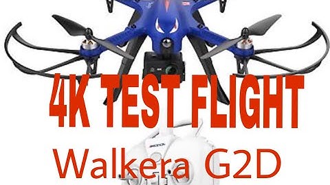 MJX Bugs 3 4K Test Flight