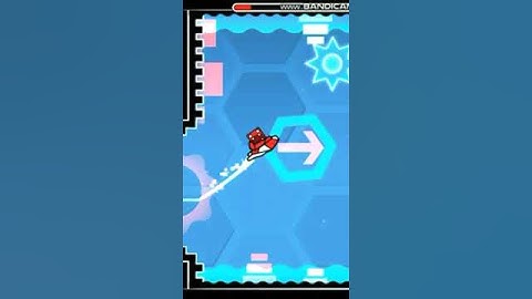 I tried make cursed wave in geometry dash #short#gd