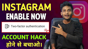 How to enable two factor authentication in instagram 2022 | Two step verification instagram 2022