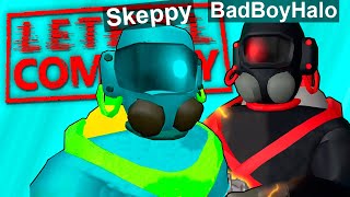 Skeppy Badboyhalo Play Lethal Company