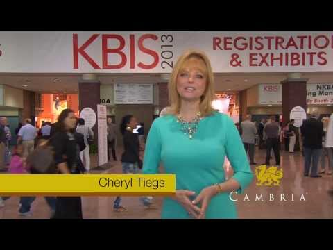 Cheryl Tiegs @ Benjamin Moore booth KBIS 2013