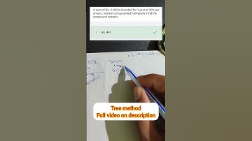 TREE METHOD (COMPOUND INTEREST) OSSSC OSSC //RI, ARI, AMIN, SFS, ICDS, FORESTER, FOREST GUARD, LI