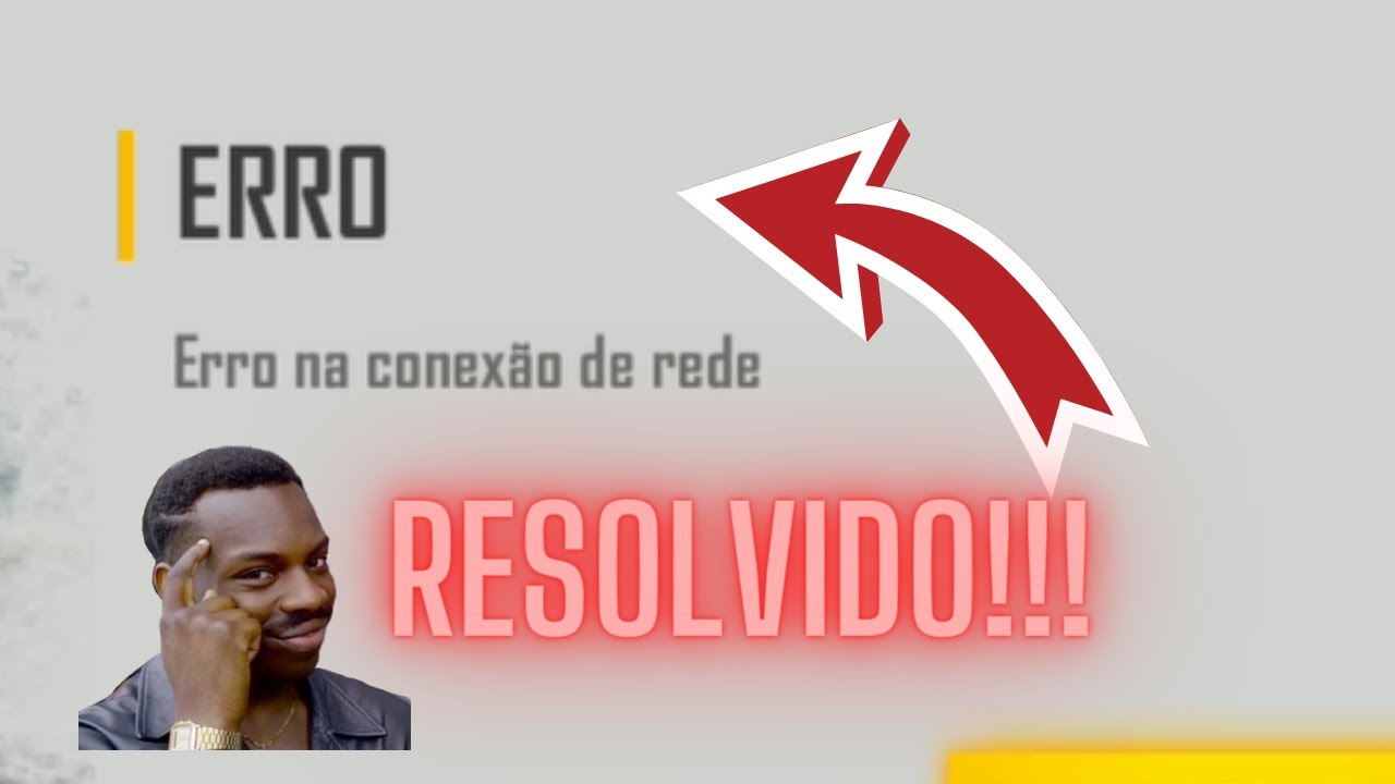 como resolver erro de conexão de rede free fire atualização erro no Wi