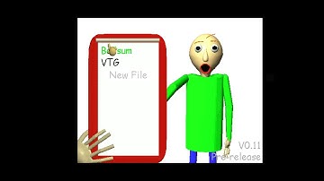 Baldi basics plus Android badsum prerelease edition