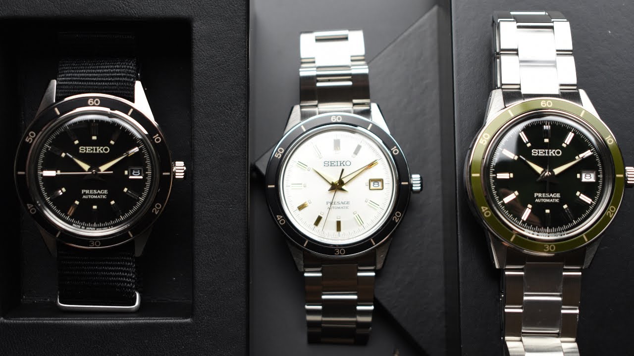 Presage “Style60's” Series Black Ref. SARY197 – Gnomon Watches