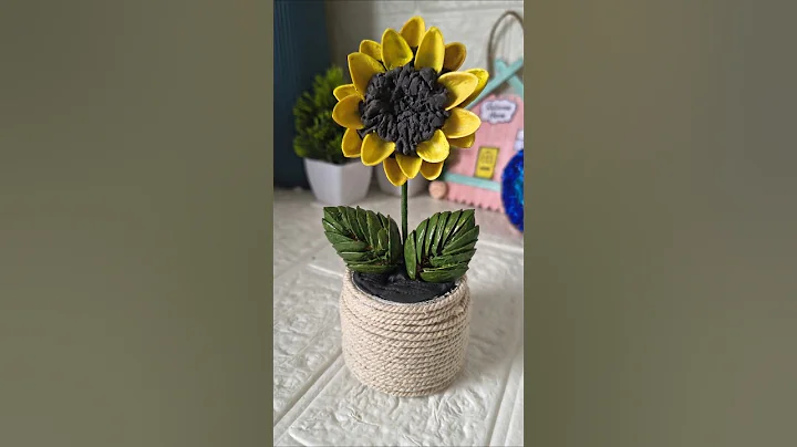 Pista shell sunflower #shorts #viralshort  #pistashellcrafts  #diy #handmade #crafting #trending