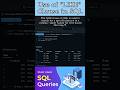 Use of LIKE Clause in SQL #shorts #shortsvideo #sql #mysql #databasemanagement #dbms #coding #viral
