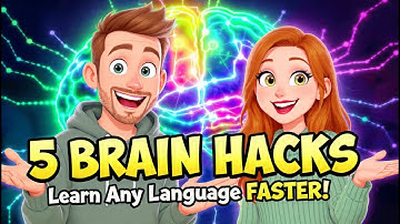 5 Brain Hacks to Learn Any Language FASTER (Psychology-Backed!)