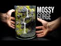 Moss Gorge Waterfall In a Jar