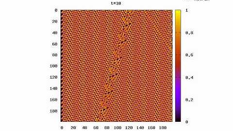 one dimensional cellular automaton