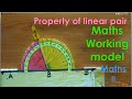 Property of linear pair maths working model acvm maths lab acvm subject  maths ii