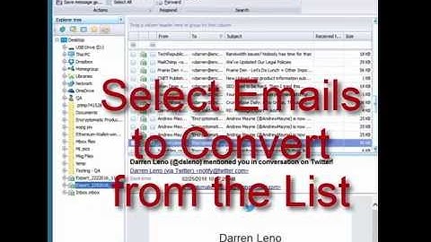 Email to html email conversion with PstViewer Pro software. Free Trial!