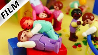 Playmobil Film deutsch | PRÜGELEI IN KITA  Country Kinder VS City Kids | Kinderfilm Familie Vogel