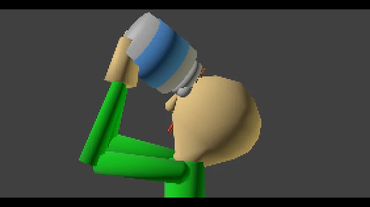 Baldi puts bleach in his eyes Reanimated