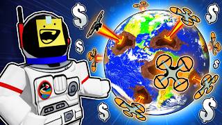 I Made a DRONE Swarm to Mine Planets in Roblox