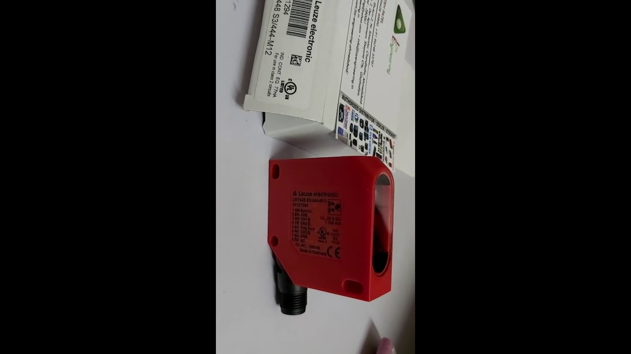 Leuze CRT448 S3 444 M12 50121294 COLOR SENSOR