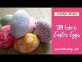 How to Make Homemade Fabric Easter Eggs: Fun Fabric Sewing Project Idea